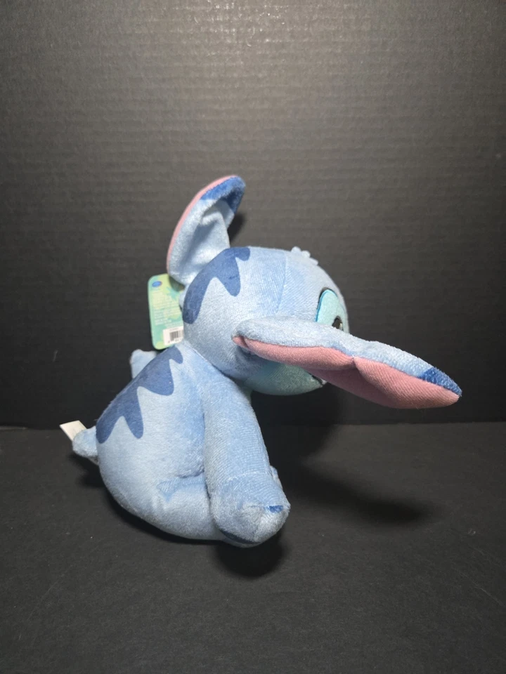 Disney Lilo & Stitch Plush Blue Alien 11" Soft Toy Stuffed Animal - Image 4 of 4