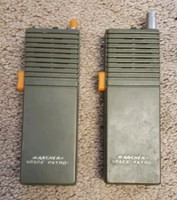 ARCHER SPACE PATROL (2) Walkie Talkie #60-4004  Back to the Future For Parts