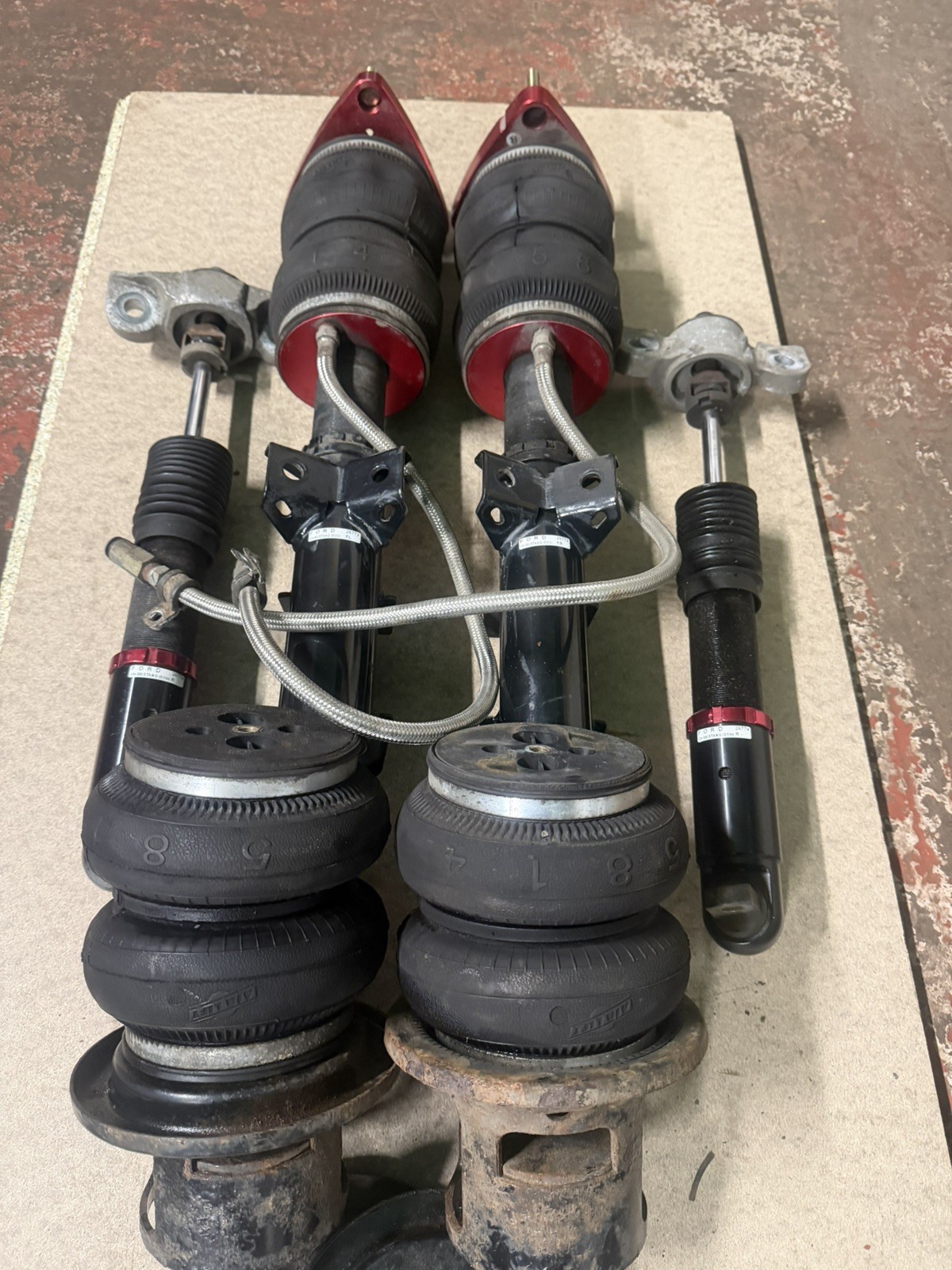 2015 + S550  FORD MUSTANG Mk6 Air ride Suspension Kit Airlift Performance