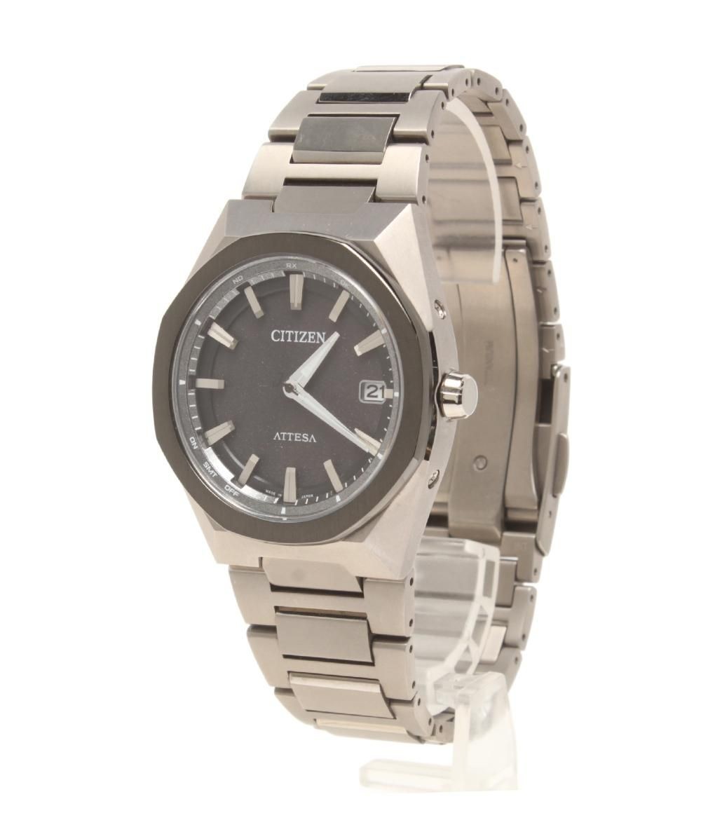 Excellent condition Citizen Attesa H128 00CWT01 Solar Black Men s Watch image 2