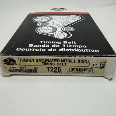 Gates T226 Premium Automotive Timing Belt For 93-01 Honda Prelude