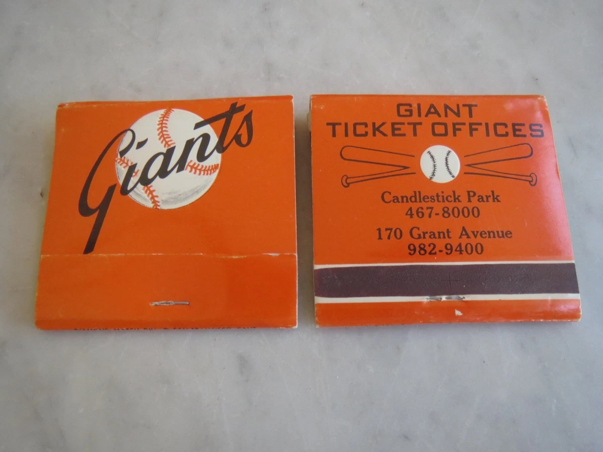 San Francisco Giants Baseball Vintage Sports Memorabilia for sale