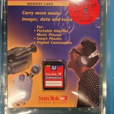 SanDisk 32 MB Multi Media Card MMC Brand new Sealed