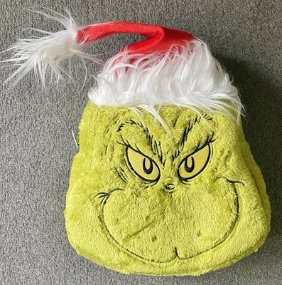Universal Studios The Grinch Plüsch Rucksack Tasche - Neu mit Etikett