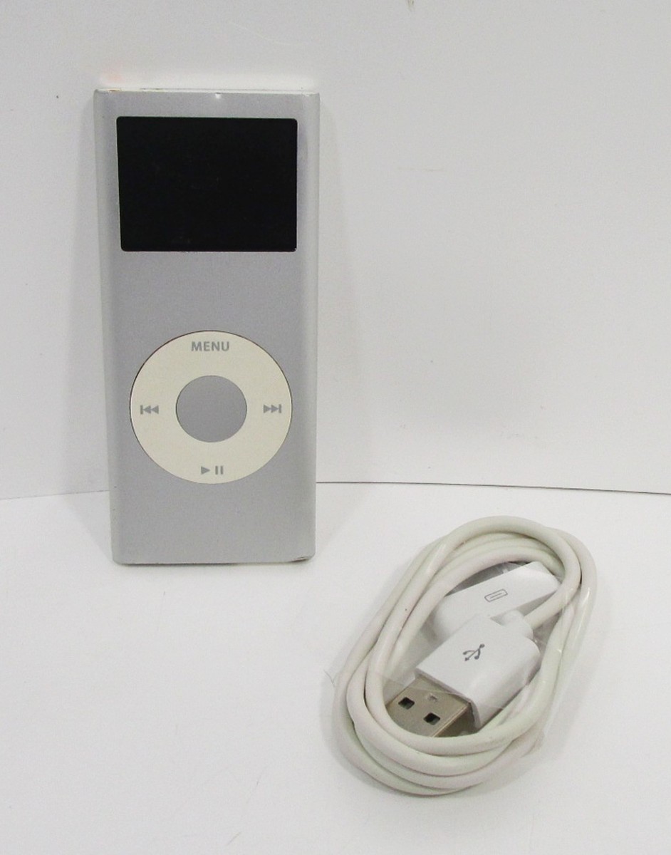APPLE iPod Nano (2nd Gen) 2GB Model A1199 Silver MA477LL | eBay