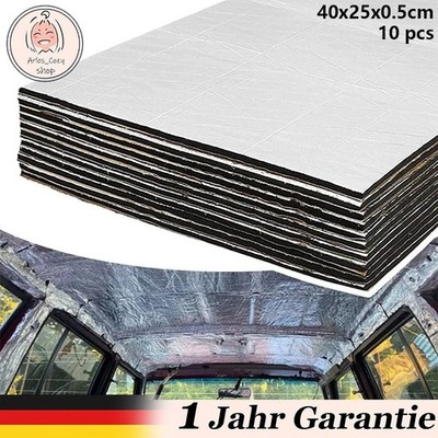 Schalldämmung Selbstklebend 40x25cm KFZ Dämmmatte Isolierung Schallschutzschaum