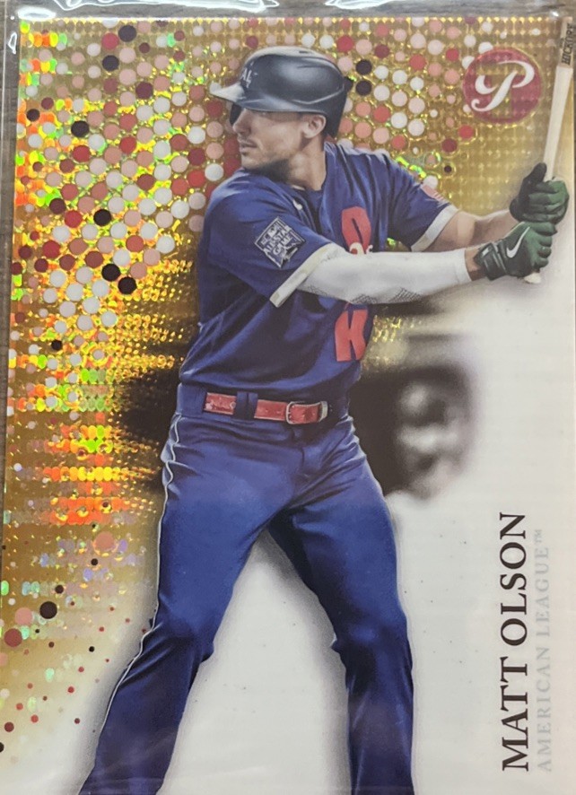 2022 Topps Pristine - Matt Olson #294 Gold Refractor /50