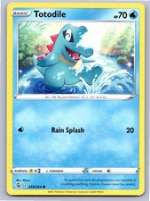 2021 Pokemon Totodile Fusion Strike 055264 C Nm A57385 Free Sh