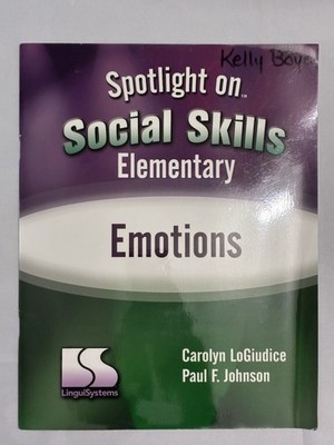     Spotlight on Social Skills Elementary Emotions LinguiSystems Speech Therapy