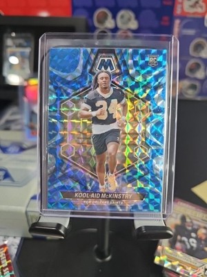 2024 Panini Mosaic - Rookies Kool-Aid McKinstry #341 Reactive Blue Mosaic Prizm