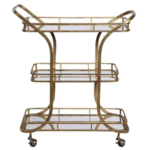 Stassi - 36.75 inch Serving Cart Accent Furniture Uttermost 24876 - Picture 10 of 12