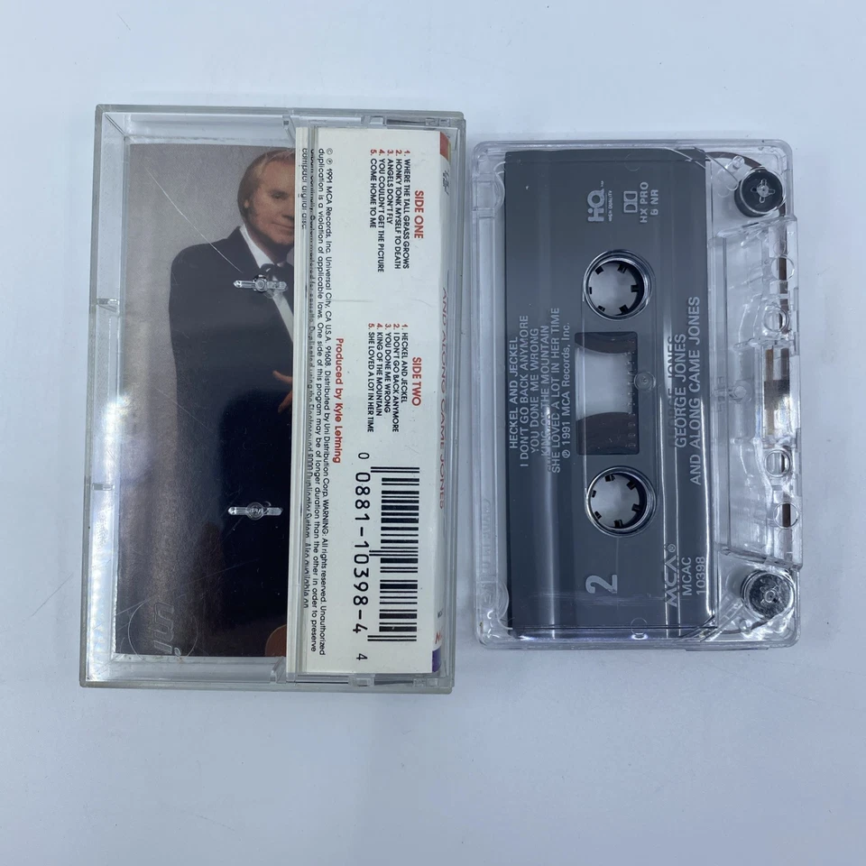 Lot of 3 Country Music Cassette Tapes - Garth Brooks, Randy Travis, George Jones - Image 4 of 4