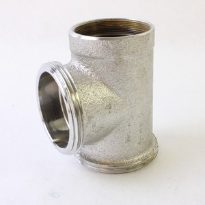 Galvanized Malleable Iron Tee Pipe Fitting 1 3/4" - New Open Box