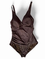 Jantzen Black Tummy Control One-Piece Swimsuit Size 16