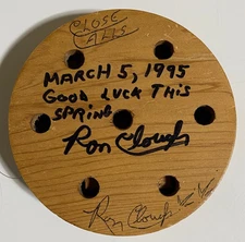 1995 Ron Clough Slate Turkey Call - Signed & Dated Early Vintage Close Calls