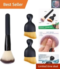 3 Pack Microfiber Dust Brushes - Soft and Lightweight for Electronics Cleaning