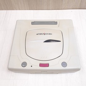 Sega Saturn console bundle with 3 games, 1 controller & cables Japan white