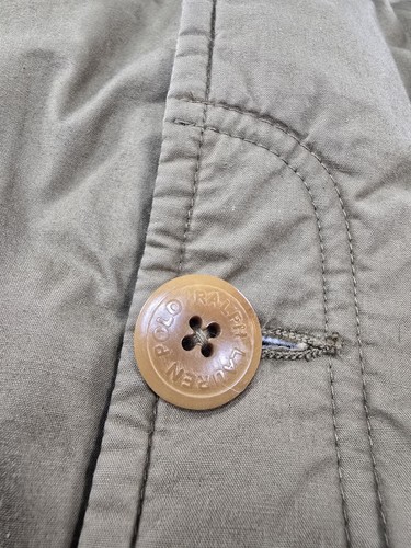 Vintage Polo Ralph Lauren piumino gilet medio kaki RRL outdoorman - Foto 5 di 11