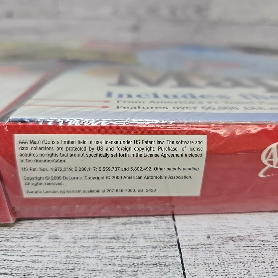 DELORME Street Atlas USA Version 8.0 / Map 'n' Go CD-Rom Atlas 2000 NEW - Image 4 of 4