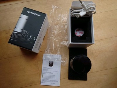 WHD SOUNDWAVER Bluetooth-Receiver Lautsprecher mit Exciter schwarz