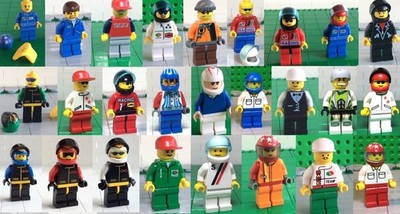Lego - Figur Minifig Racer Octan (8672 6467 6582 6424 6584 7993 654) Auswahlmenü