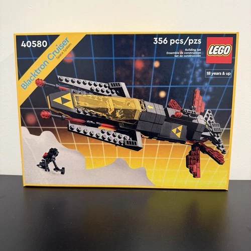LEGO Icons Space Blacktron Cruiser Set 40580 New In Boxed Factory Sealed