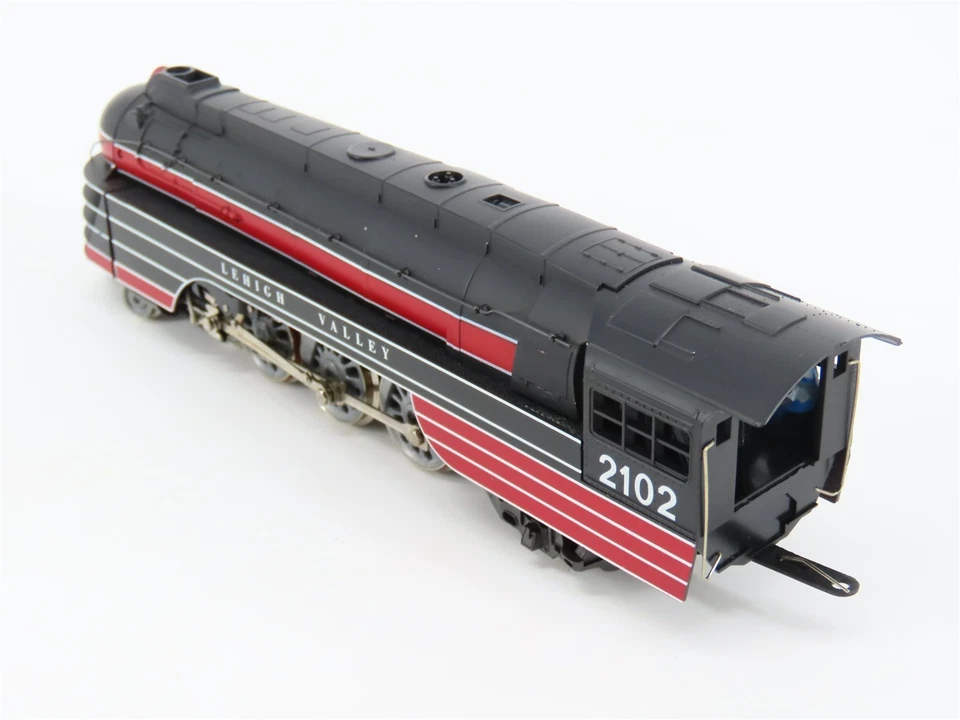 HO Scale Rivarossi LV Lehigh Valley "John Wilkes" 4-6-2 Steam Locomotive #2102 - Image 3 of 4