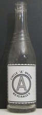 Circle "A" Brand Beverages ACL Soda Bottle 12oz. 1939 Topeka, KANS.
