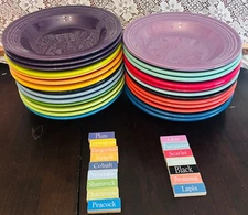 Fiesta Rim Soup Bowl 9" SOLD INDIVIDUALLY PICK YOUR COLOR Not all color pictured