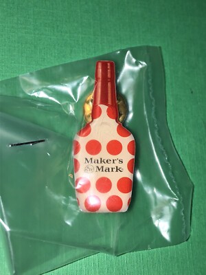 Makers Mark Whisky Bottle Lapel Pin Liquor BRAND NEW Official Bar Merchandise K