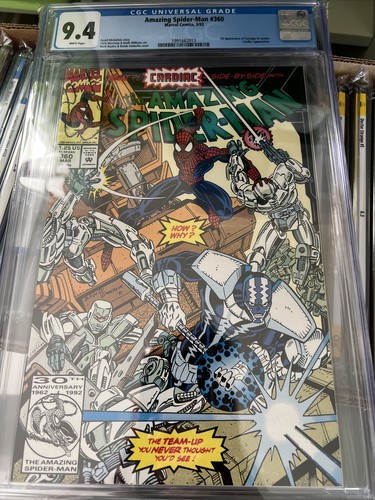 Amazing Spider-Man #360 CGC 9.4 - 1st Cameo Appearance Of Carnage *Hot Key*