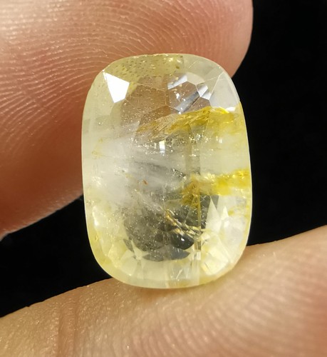 7.85 Ct Certified Natural Yellow Sapphires Ceylon Sri Lanka Loose Gemstones - Picture 4 of 5
