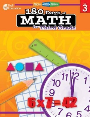 180 Days of Math for Third Grade (180 Days of Practice) - Paperback - GOOD