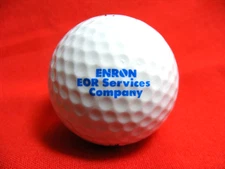 Vintage Collectable Golf Ball Enron EOR Services Company Pinnacle Gold 14-a