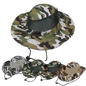 hunting camo bucket hat