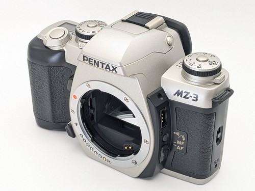 [N MINT Pentax MZ-3 Silver SLR Film Camera+smc Pentax-FA 28-70mm from Japan - Picture 6 of 20