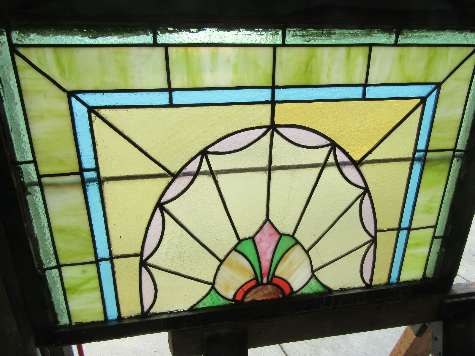Antique Stained Glass Window 36 25 X 25 25 Architectural Salvage Ebay Antique Stained Glass Window 36 25 X 25 25 Architectural Salvage Ebay