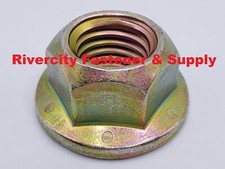 5/8-11 Grade 8 All Metal Flange Lock Nuts 5/8x11 Top Lock Nuts 5/8 X 11 Nut Zy