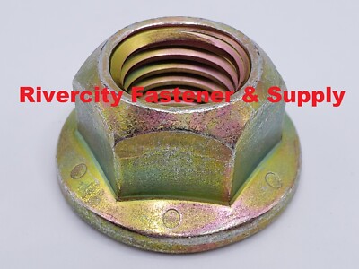 5/8-11 Grade 8 All Metal Flange Lock Nuts 5/8x11 Top Lock Nuts 5/8 x 11 Nut ZY