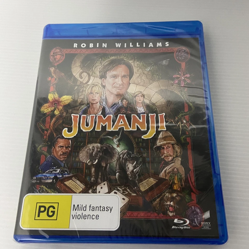Jumanji 1995 (Bluray, 2017) Aventura Acción Fantasía - Nuevo Precintado Foto 4 de 4