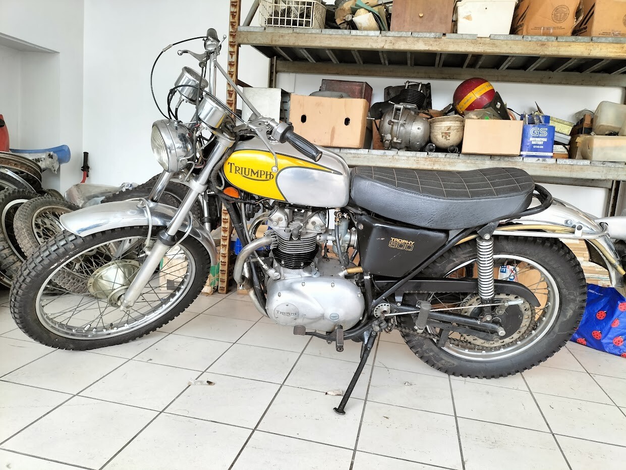 triumph trophy trail 500 tr5t for sale