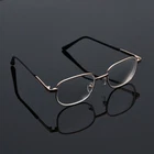 Metal Full frame Nearsighted Glasses lenses -100 -400  Short Sight Eyeglasses