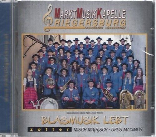 Marktmusikkapelle Riegersburg - Blasmusik lebt - CD - Neu / OVP - Picture 1 of 2
