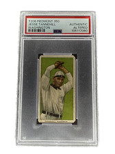 1909-11 T206 Piedmont 350 Jesse Tannehill PSA Authentic Altered Senators