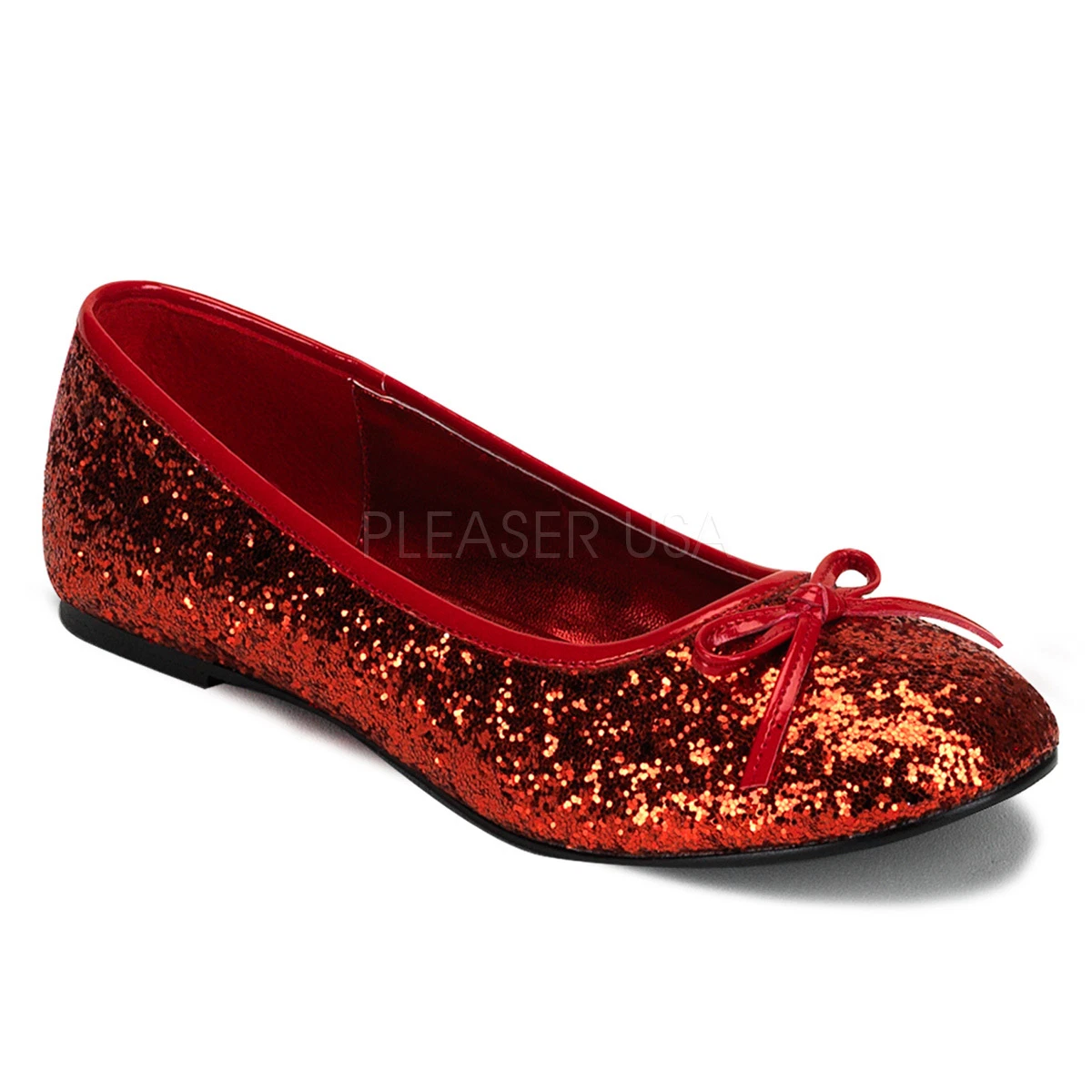 Red flats best sale