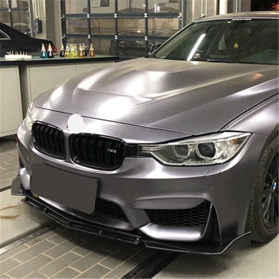 Universal Adjustable Black Fit For Oldsmobile Alero Front Lip Spoiler Splitter Foto 4 de 4