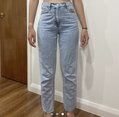 Women's Size 8 Lee Hi Mom Jeans Real 