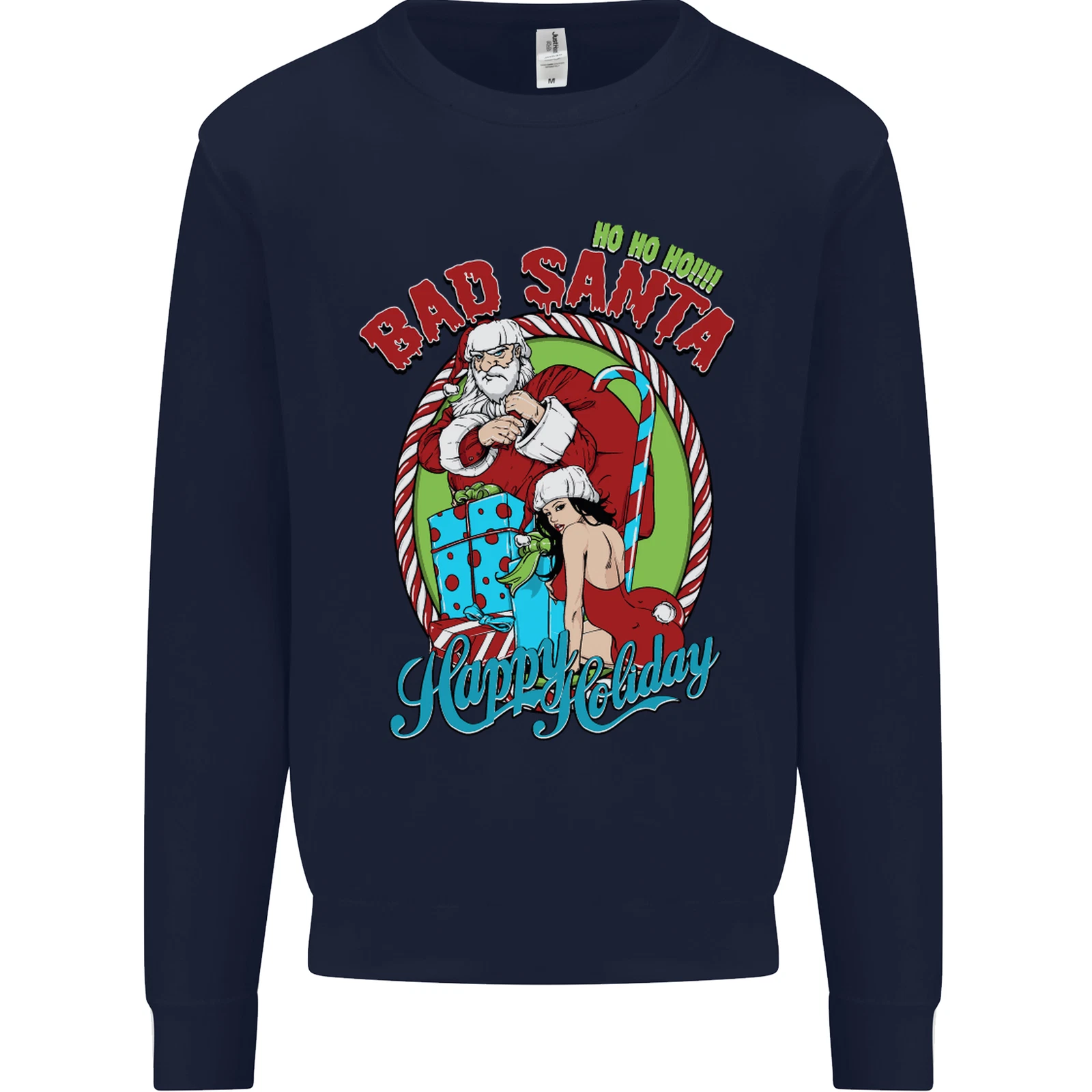 Christmas Bad Santa Funny Xmas Sweatshirt