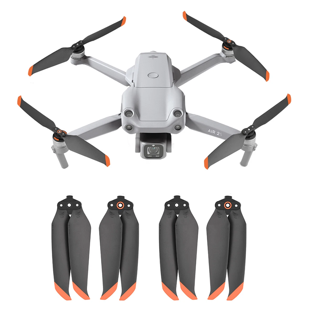 For DJI Mavic Air 2S Accessories Low Noise Propellers Quick