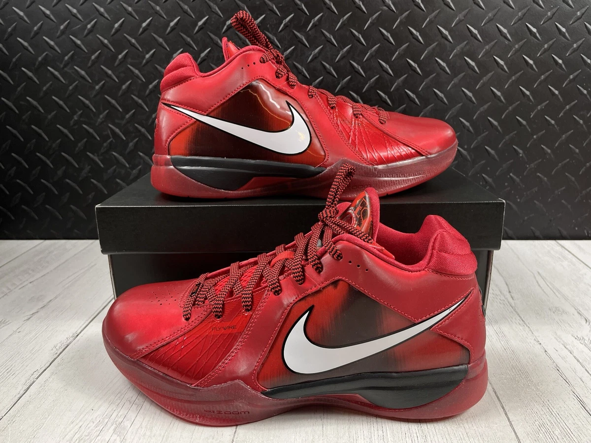 Size 11 New Nike Zoom KD III 3 Retro Challenge Red 2011 ASG